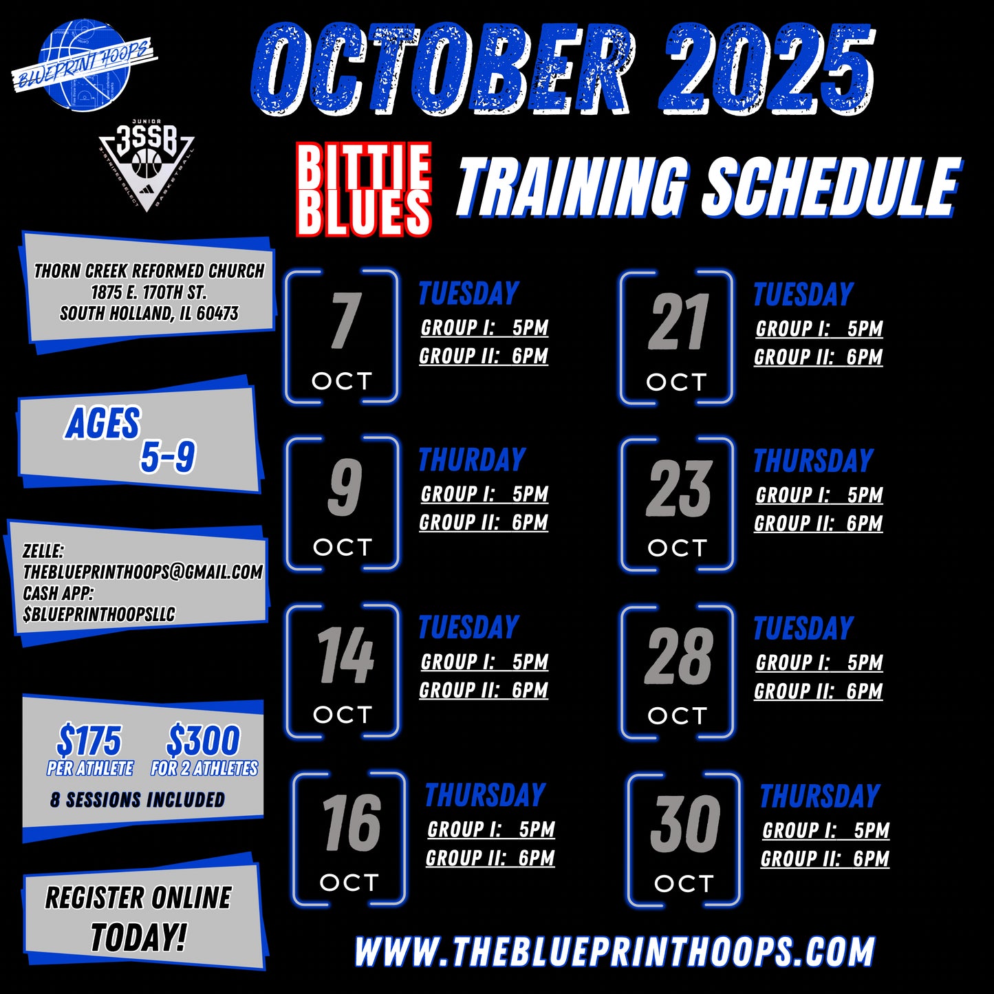 BITTIE BLUES - OCTOBER 2025