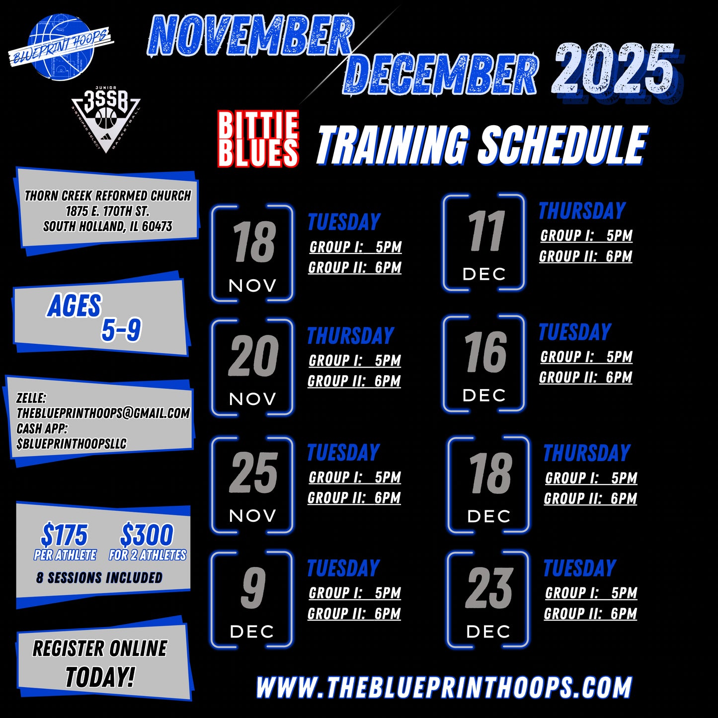 BITTIE BLUES - NOV/DEC 2025