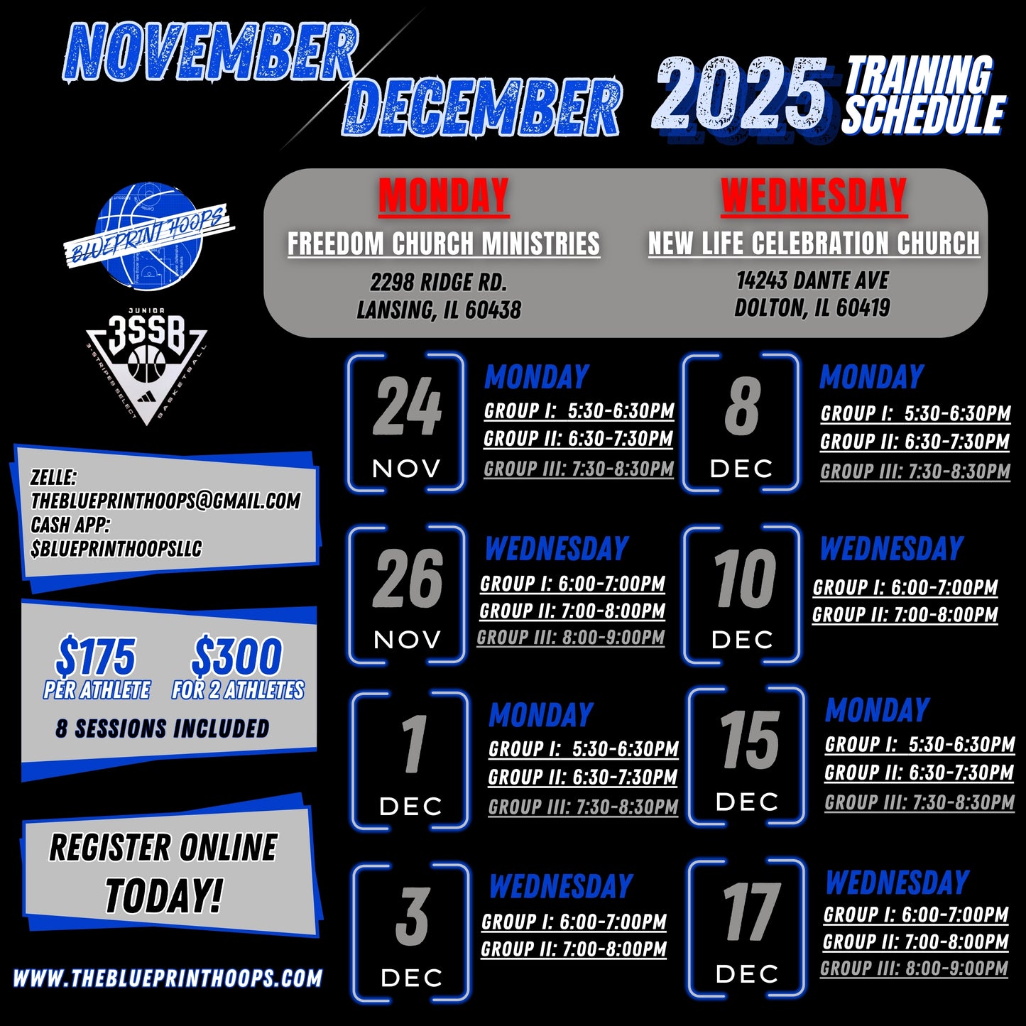 SMURFS - NOV/DEC 2025