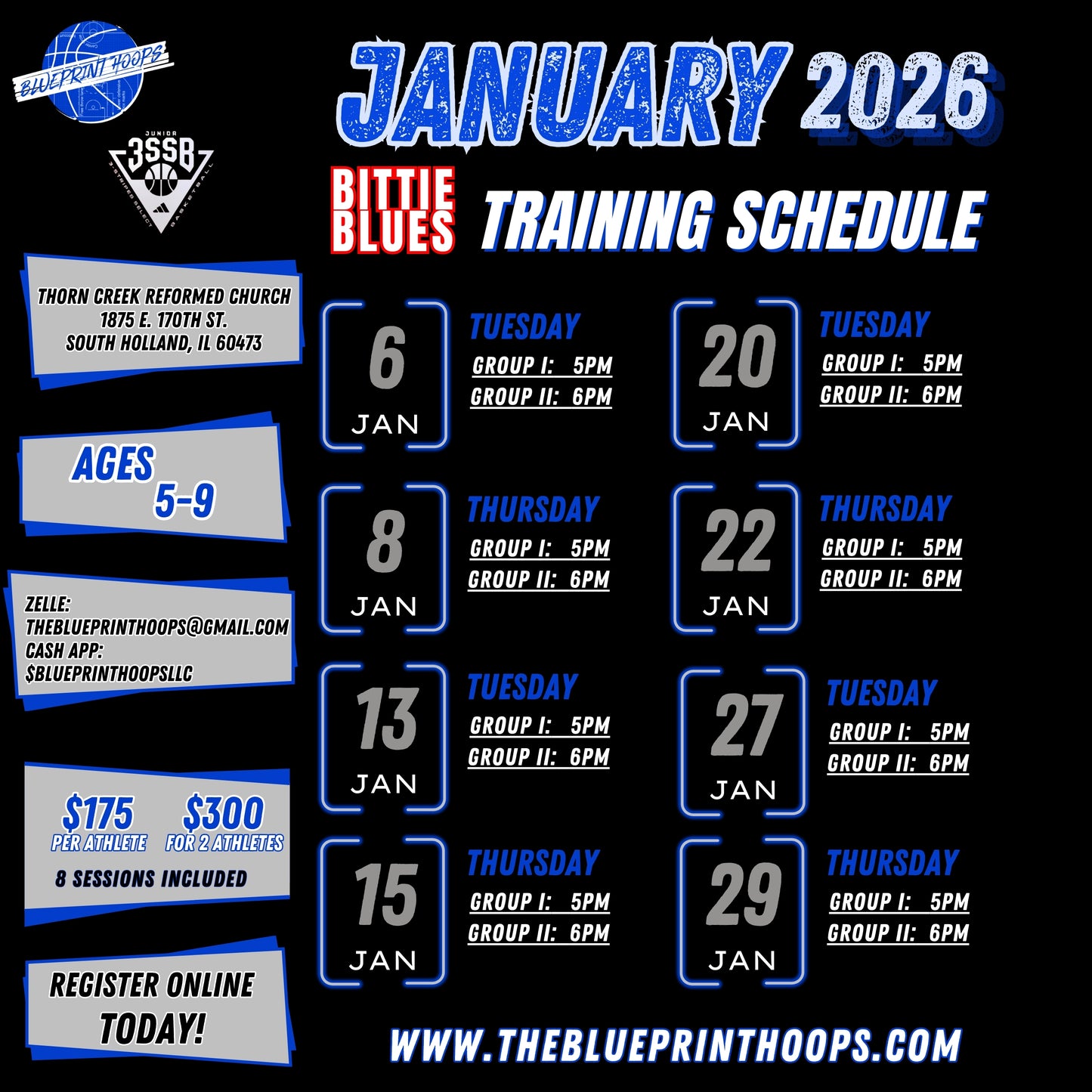 BITTIE BLUES - JANUARY 2026